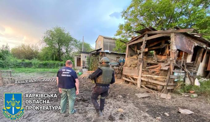 наслідки обстрілу Куп'янська